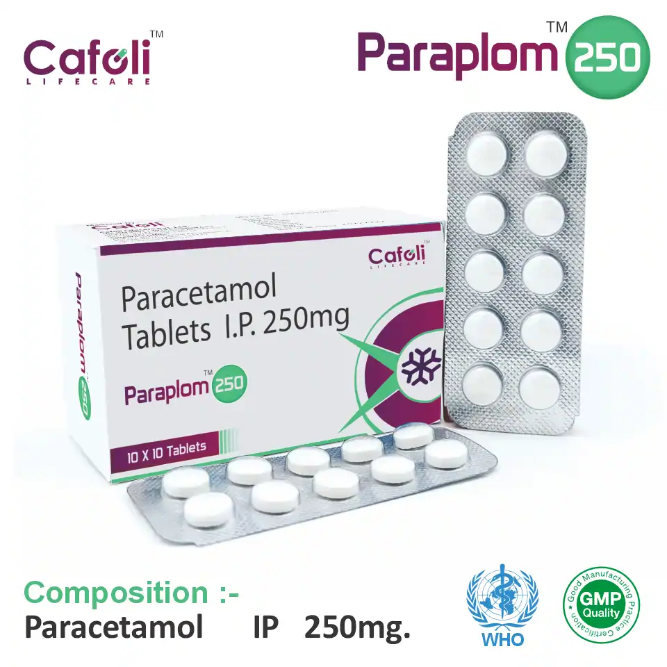 Paracetamol 250mg tablet best price for pharma franchise